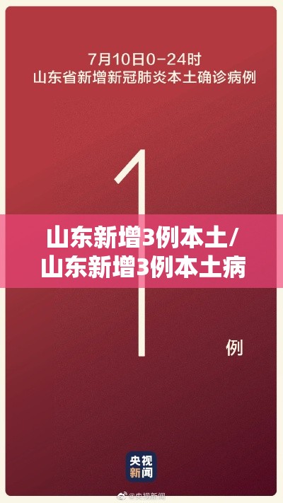 山东新增3例本土/山东新增3例本土病例 山东新增3例本土/山东新增3例本土病例
