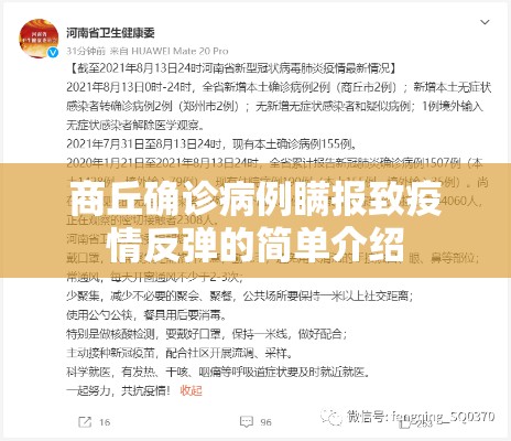 商丘确诊病例瞒报致疫情反弹的简单介绍 商丘确诊病例瞒报致疫情反弹的简单介绍