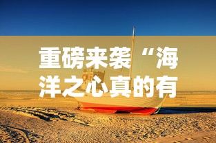重磅来袭“海洋之心真的有透视挂吗”确实可以开挂