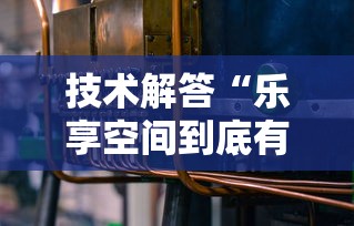 技术解答“乐享空间到底有没有开挂器”真的有挂