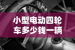 小型电动四轮车多少钱一辆:小型4轮电动车