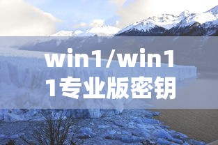 win1/win11专业版密钥 win1/win11专业版密钥
