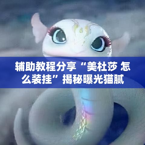 辅助教程分享“美杜莎 怎么装挂”揭秘曝光猫腻