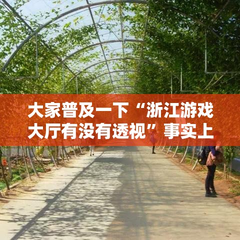 大家普及一下“浙江游戏大厅有没有透视”事实上确实有挂