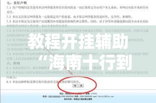 教程开挂辅助“海南十行到底能不能开挂”详细分享步骤