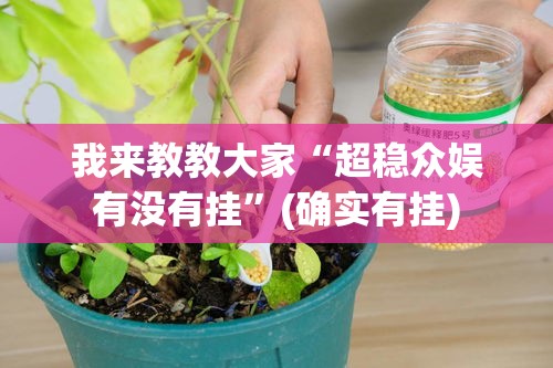 我来教教大家“超稳众娱有没有挂”(确实有挂)