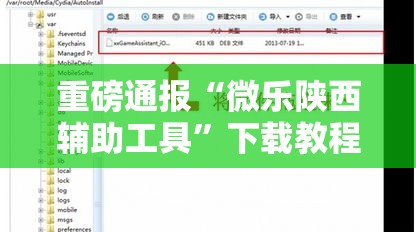 重磅通报“微乐陕西辅助工具”下载教程
