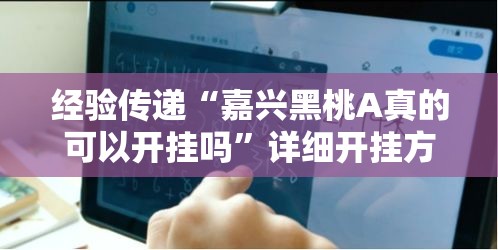 经验传递“嘉兴黑桃A真的可以开挂吗”详细开挂方法