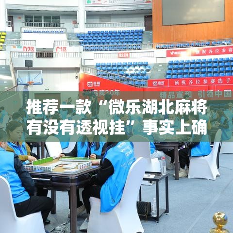 推荐一款“微乐湖北麻将有没有透视挂”事实上确实有挂