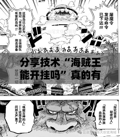 分享技术“海贼王能开挂吗”真的有挂