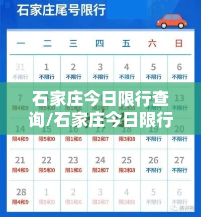 石家庄今日限行查询/石家庄今日限行查询表