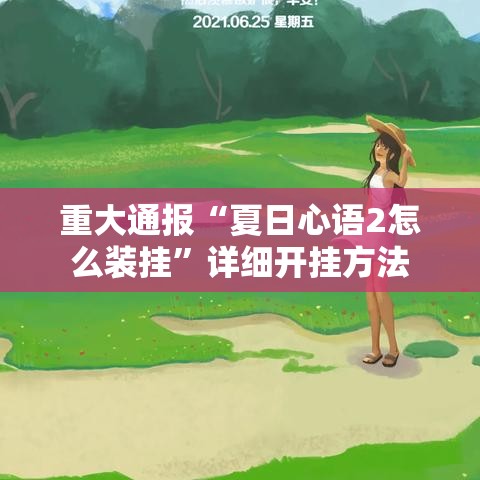 重大通报“夏日心语2怎么装挂”详细开挂方法