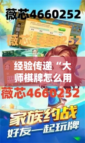 经验传递“大师棋牌怎么用挂”详细开挂步骤