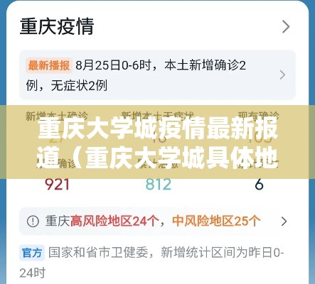 重庆大学城疫情最新报道（重庆大学城具体地址在哪里）