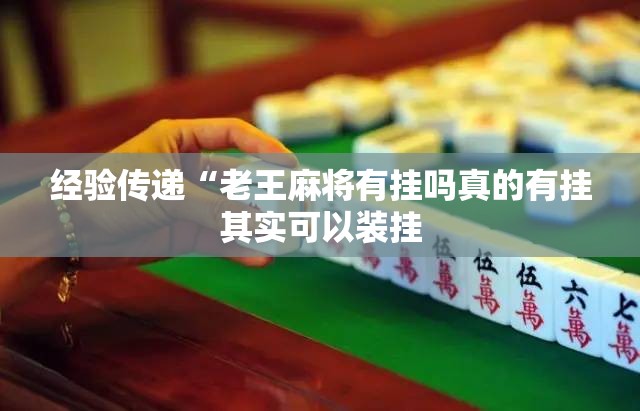 经验传递“老王麻将有挂吗真的有挂其实可以装挂