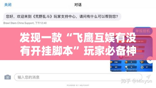 发现一款“飞鹰互娱有没有开挂脚本	”玩家必备神器