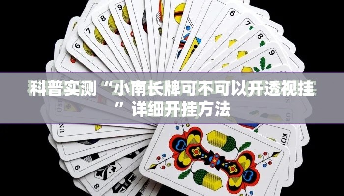 科普实测“小南长牌可不可以开透视挂”详细开挂方法