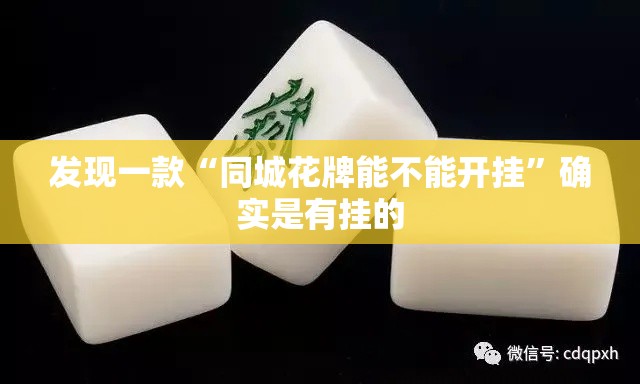 发现一款“同城花牌能不能开挂	”确实是有挂的
