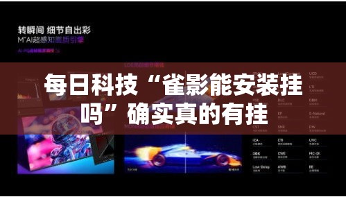 每日科技“雀影能安装挂吗”确实真的有挂
