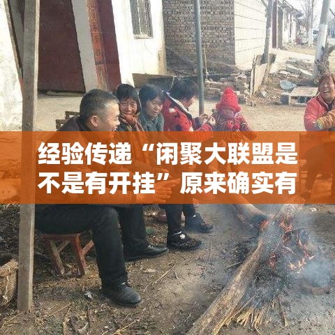 经验传递“闲聚大联盟是不是有开挂”原来确实有挂