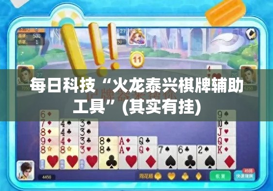 每日科技“火龙泰兴棋牌辅助工具	”(其实有挂)