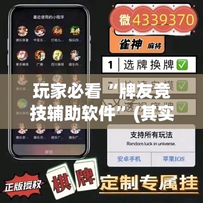 玩家必看“牌友竞技辅助软件”(其实有挂)