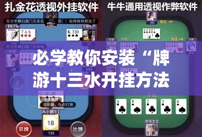 必学教你安装“牌游十三水开挂方法”(透视)有挂