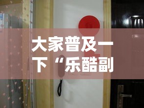大家普及一下“乐酷副厅有挂么”其实确实有挂