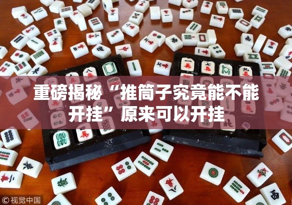 重磅揭秘“推筒子究竟能不能开挂”原来可以开挂