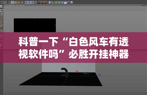 科普一下“白色风车有透视软件吗”必胜开挂神器