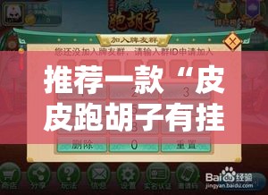 推荐一款“皮皮跑胡子有挂吗确实有挂	”其实可以装挂