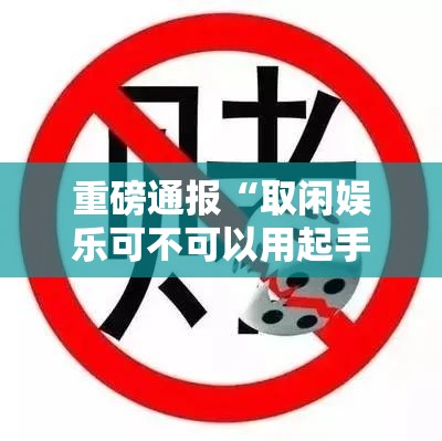 重磅通报“取闲娱乐可不可以用起手好牌挂事实上确实有挂