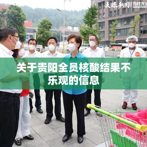 关于贵阳全员核酸结果不乐观的信息