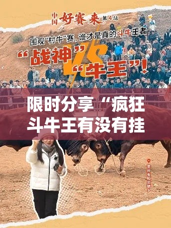 限时分享“疯狂斗牛王有没有挂辅助”开挂详细方法
