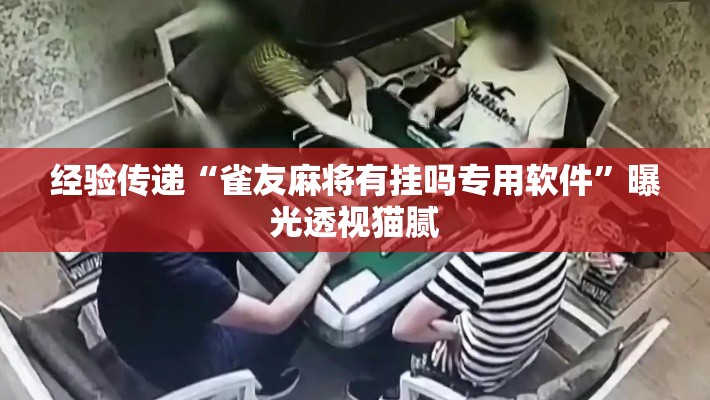经验传递“雀友麻将有挂吗专用软件	”曝光透视猫腻