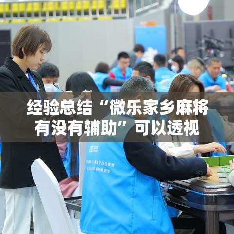经验总结“微乐家乡麻将有没有辅助”可以透视