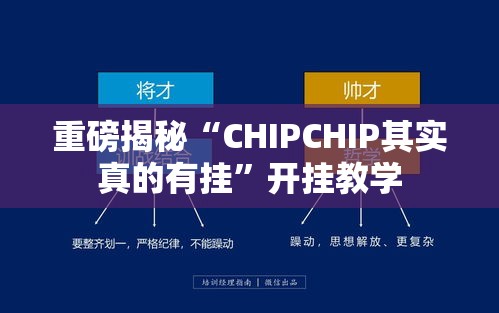 重磅揭秘“CHIPCHIP其实真的有挂”开挂教学