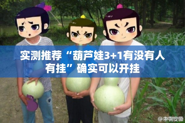 实测推荐“葫芦娃3+1有没有人有挂”确实可以开挂