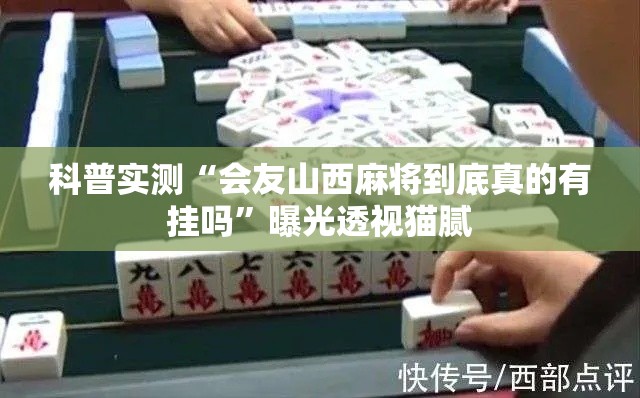 科普实测“会友山西麻将到底真的有挂吗”曝光透视猫腻