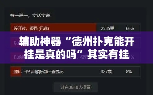 辅助神器“德州扑克能开挂是真的吗”其实有挂
