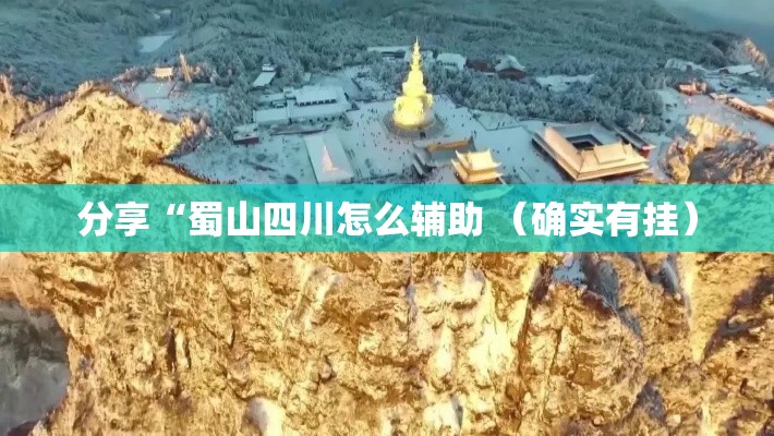 分享“蜀山四川怎么辅助 （确实有挂）