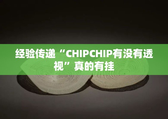 经验传递“CHIPCHIP有没有透视”真的有挂