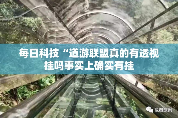 每日科技“道游联盟真的有透视挂吗事实上确实有挂
