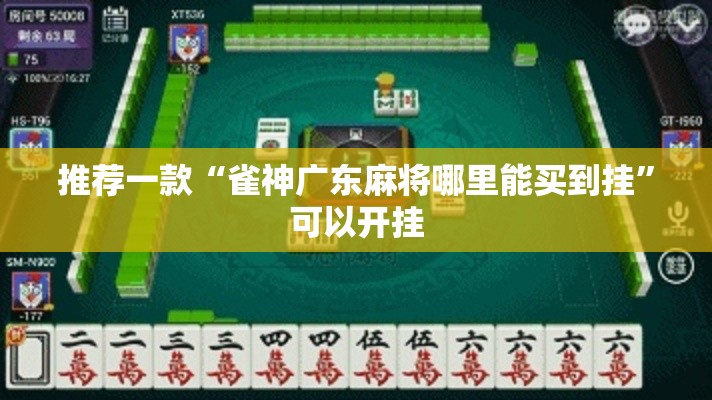 推荐一款“雀神广东麻将哪里能买到挂”可以开挂