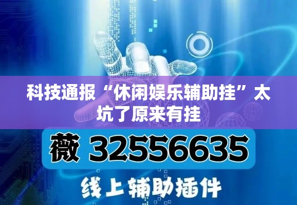科技通报“休闲娱乐辅助挂”太坑了原来有挂