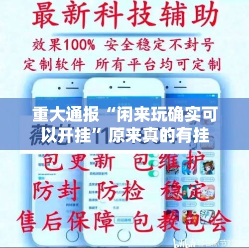 重大通报“闲来玩确实可以开挂”原来真的有挂