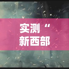 实测“新西部的挂需要多少钱	”原来真有挂