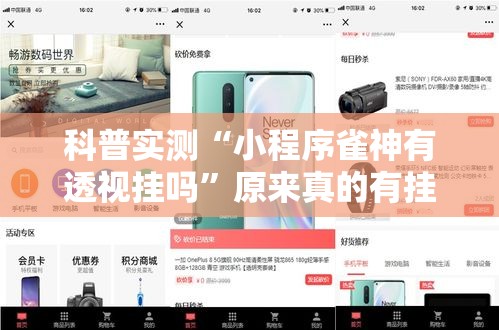 科普实测“小程序雀神有透视挂吗”原来真的有挂