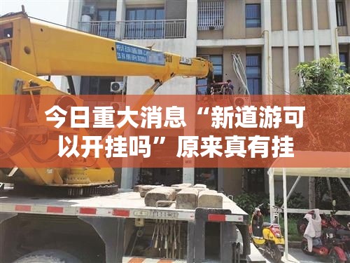 今日重大消息“新道游可以开挂吗	”原来真有挂