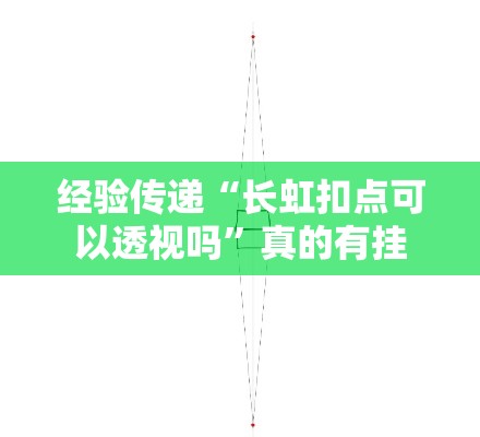 经验传递“长虹扣点可以透视吗”真的有挂